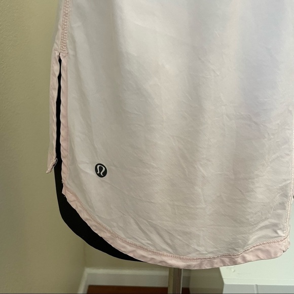 Lululemon Peace Of Mind Tank Top Pretty Pink Open Back Size 8 - Picture 12 of 14